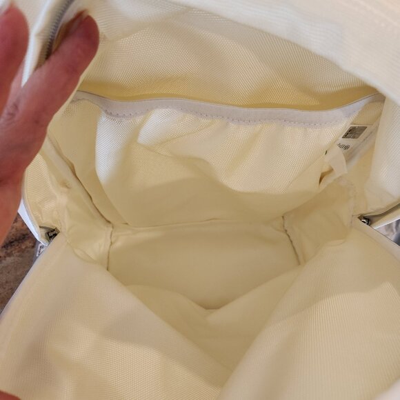 NWT Courreges x Eastpak limited edition crossbody backpack in Ice, dustbag main image 6